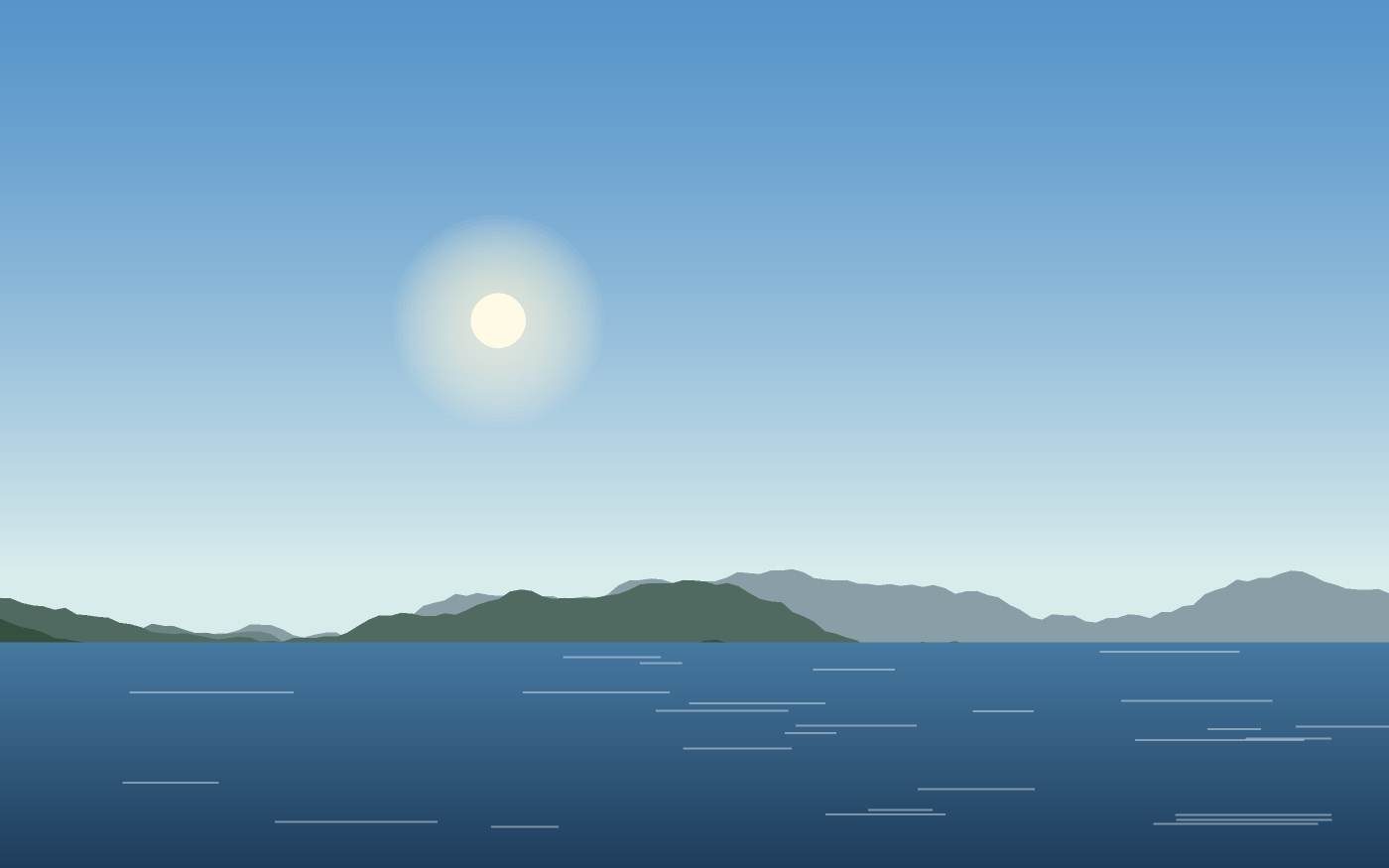 Landschaftsillustration