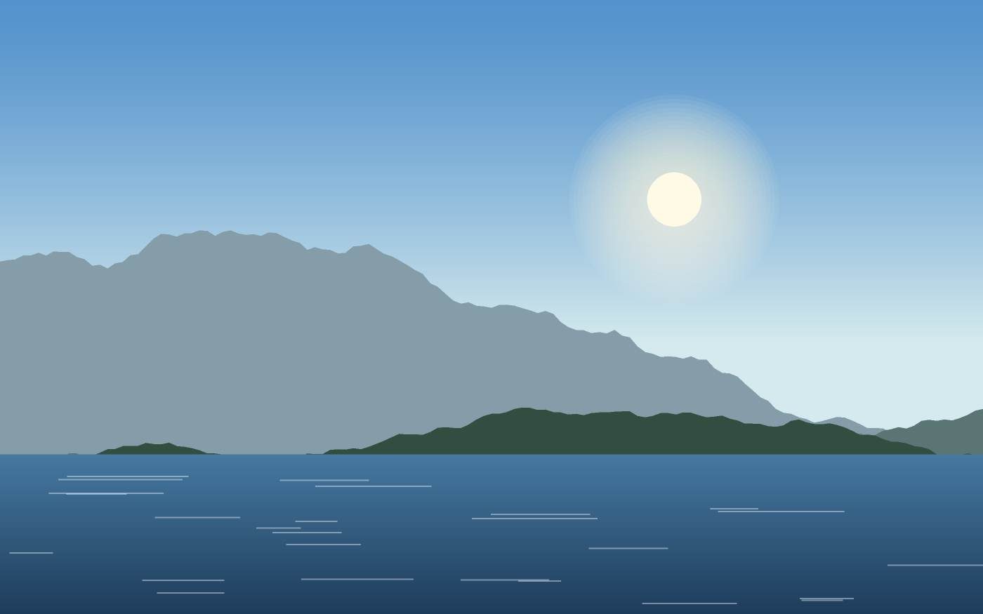 Landschapsillustratie