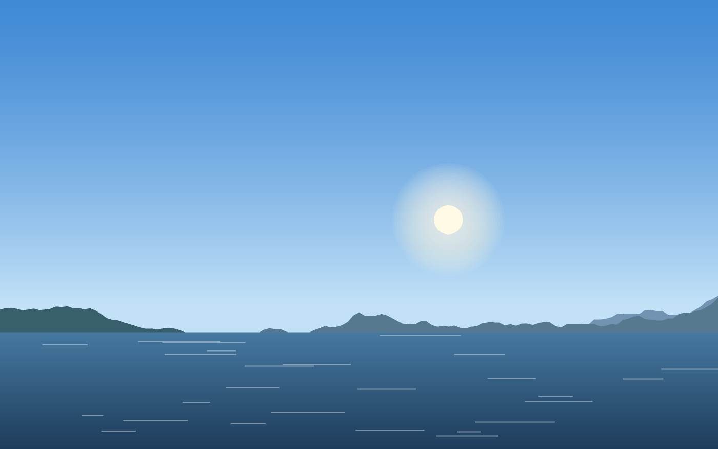 Landschaftsillustration