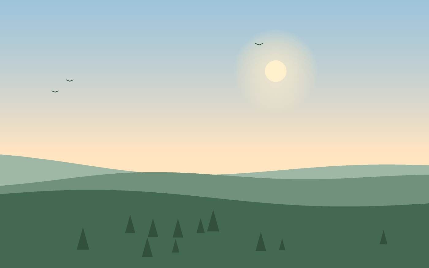 Landskabsillustration