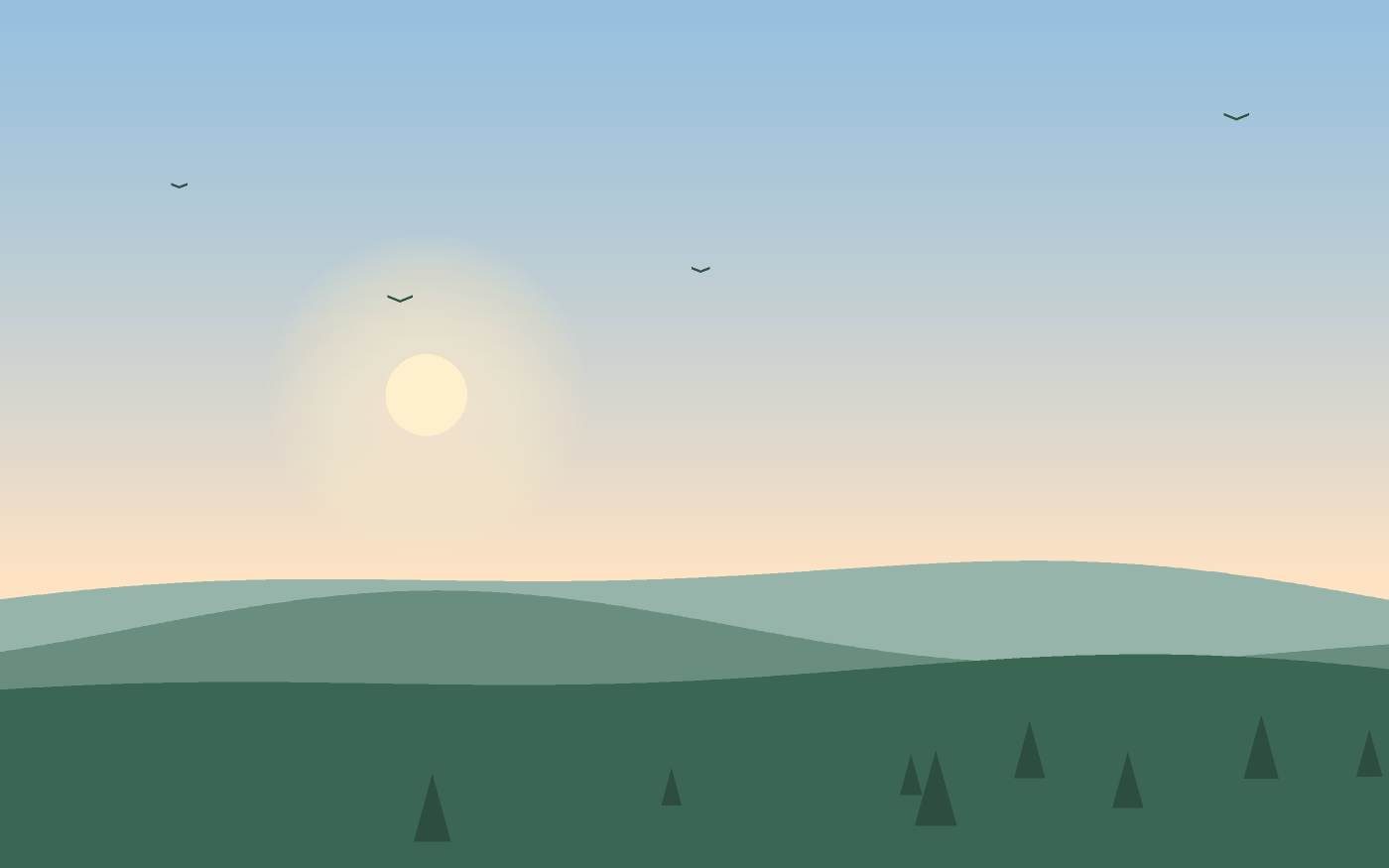 Ilustración de un paisaje