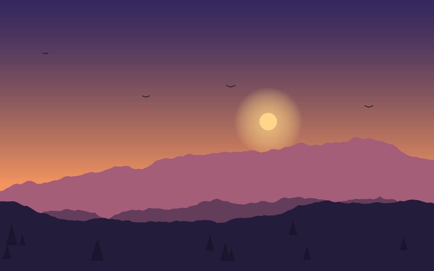 Illustration de paysage