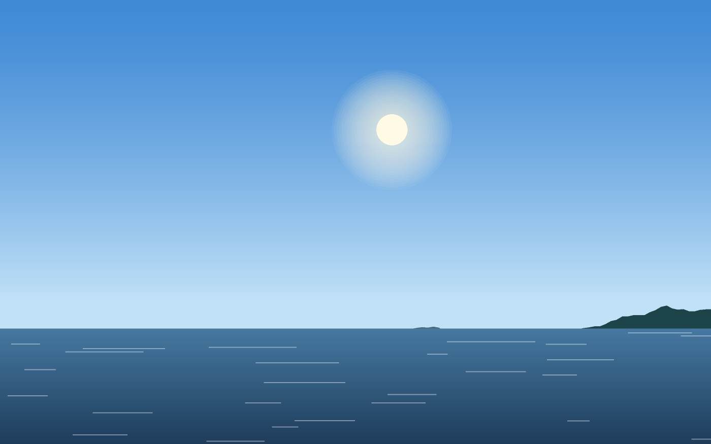 Illustrazione di un paesaggio