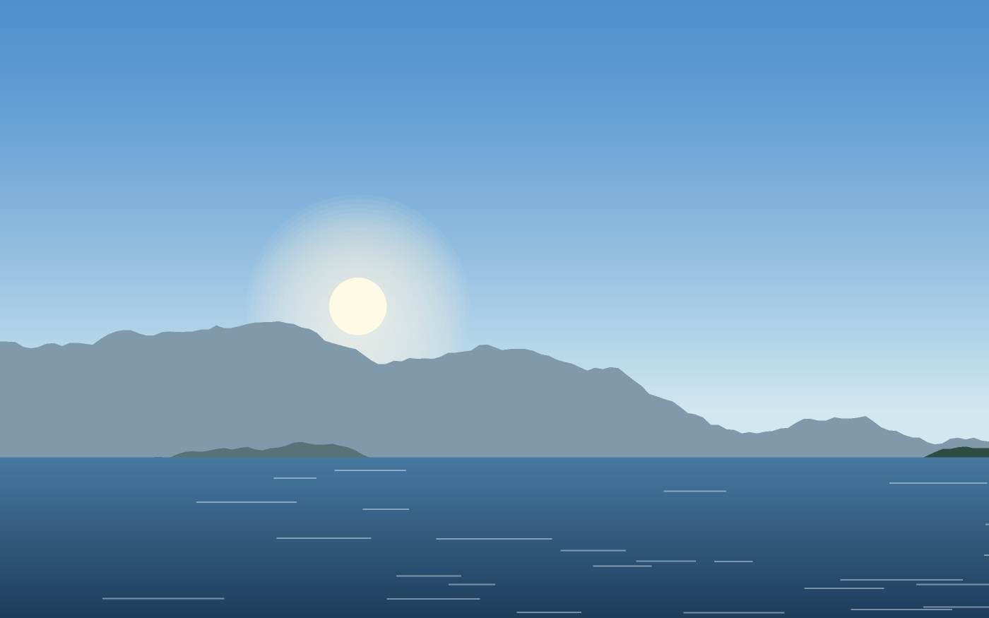 Landschapsillustratie