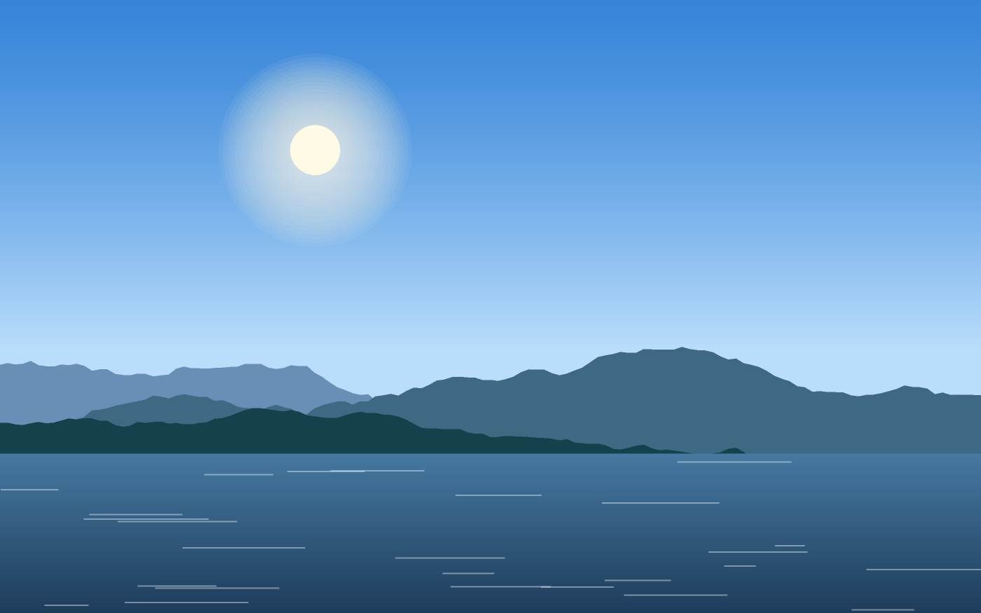Ilustracja krajobrazu