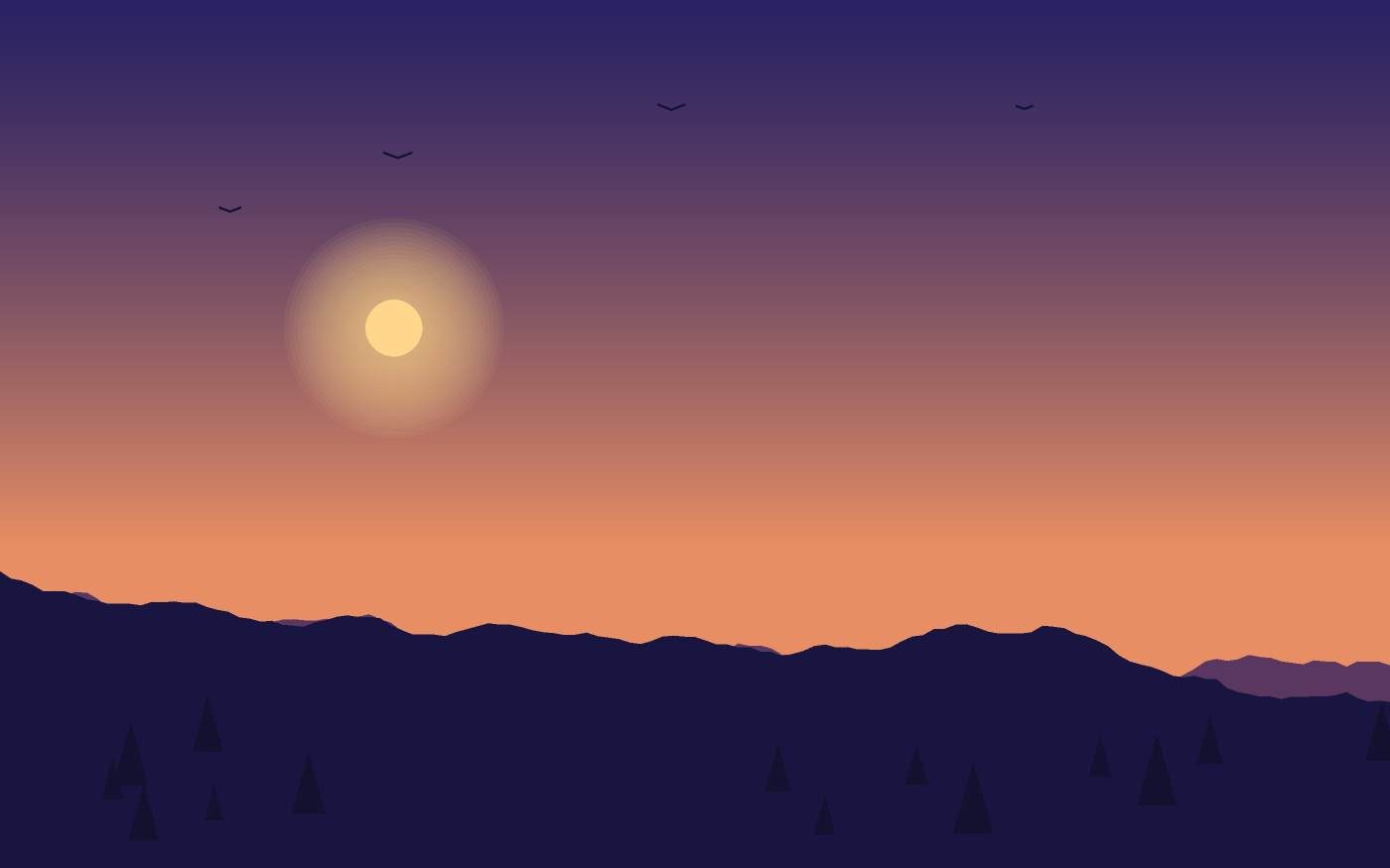 Ilustracja krajobrazu