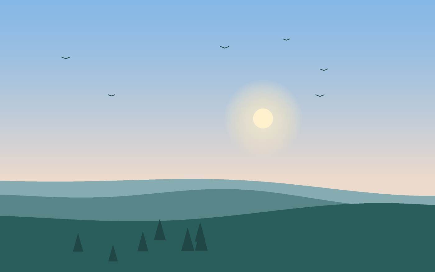 Ilustracja krajobrazu