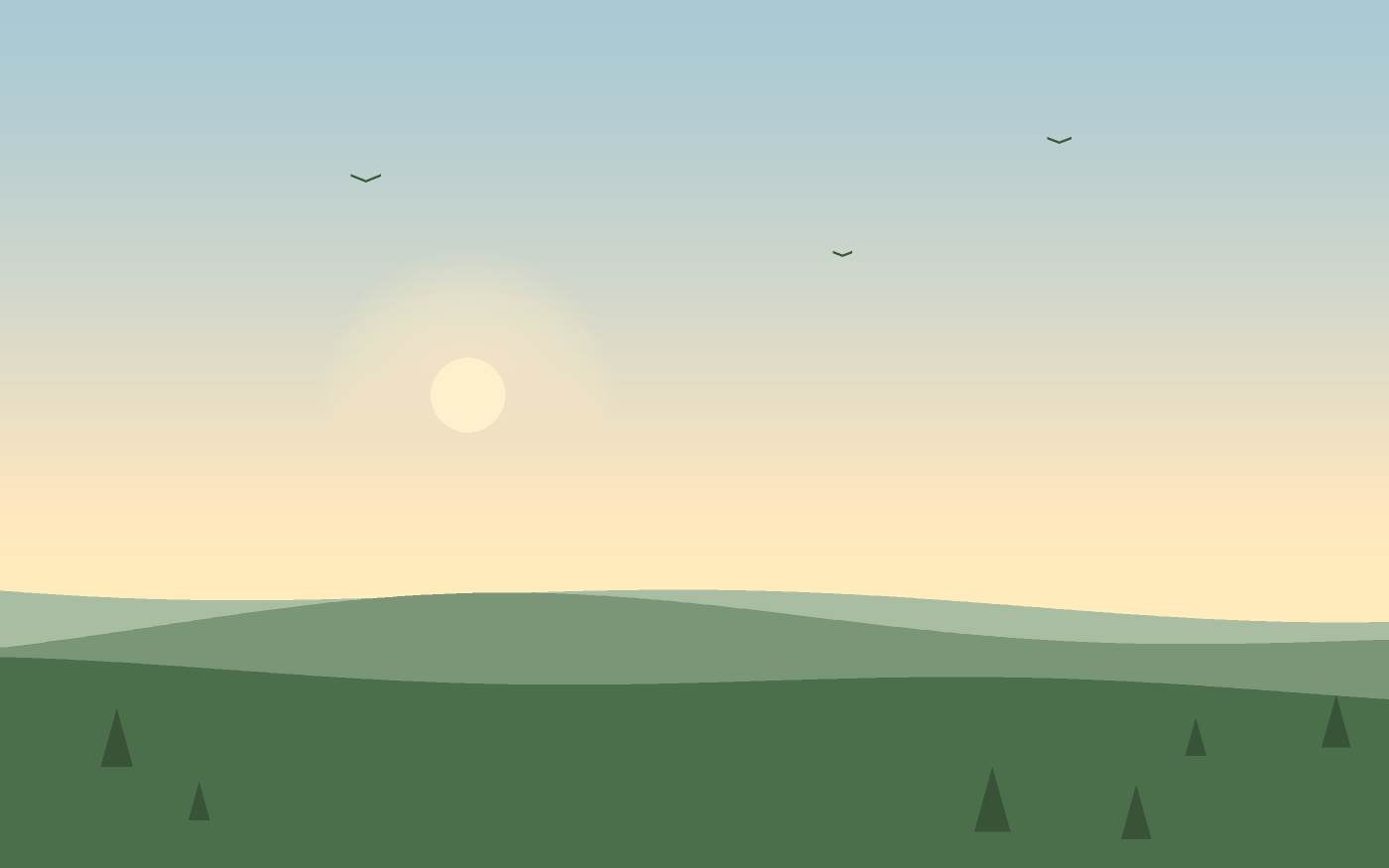 Landskapsillustration