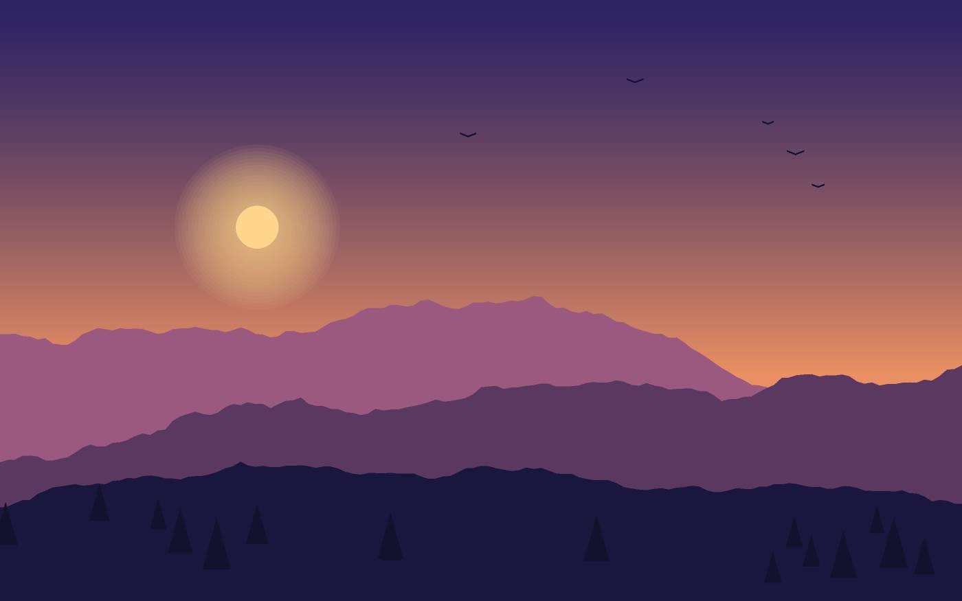 Landscape illustration