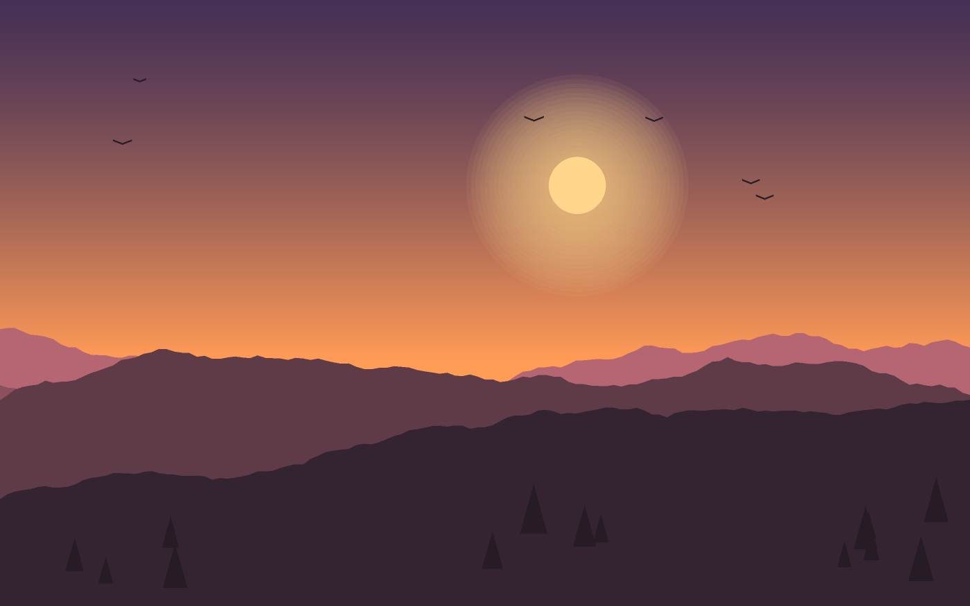Landscape illustration